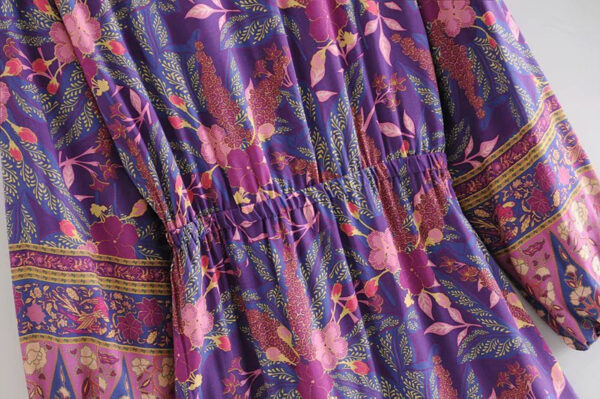 S5570c8aff5304540b1133572a682c332k Unstoppable Spirit V-neck Long Sleeve Boho Dress Purple – Spirit & Rebel