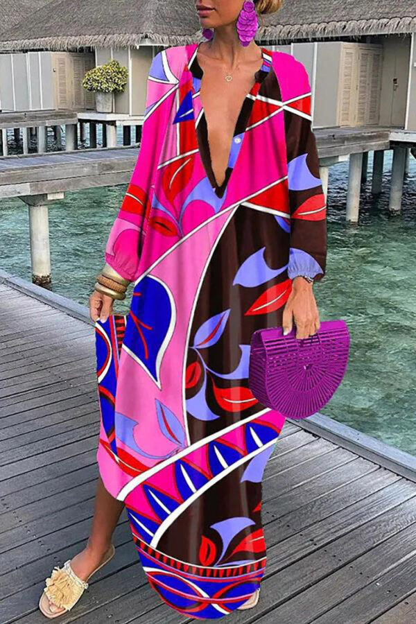 S57193277fa72401e9bbe4a6d7be1dde7j Bohemian Dream Beach Cover Up Dress