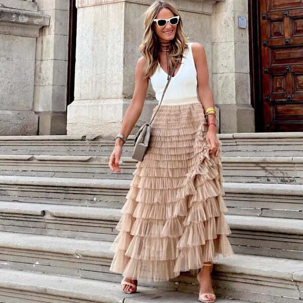 S5a02401cc79b4bb4abe9cd5747111ad3M Boho Enchantment Tulle Maxi Skirt – Spirit & Rebel