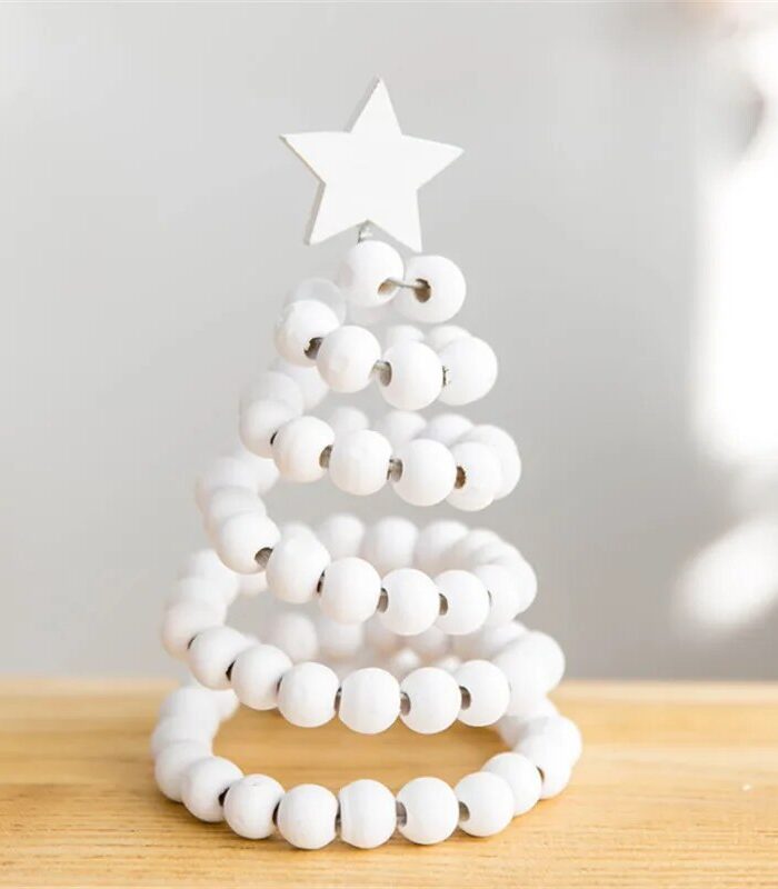 Small Wooden Christmas Tree Boho Holiday Decor – Spirit & Rebel