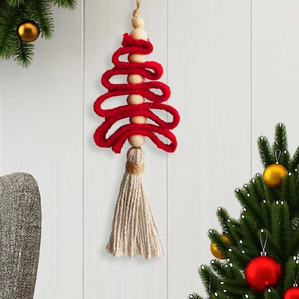 Boho Macrame Christmas Decor