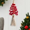 Boho Macrame Christmas Decor