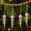 S674aa1e07a324eebbbd9f481ef9ce6abh Bohemian Wooden Beads String Christmas Pendants