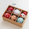 S6ae7b53694c246e5926f78994fa50e42x Amazing Wool Felt Christmas Decorations Set