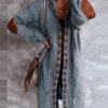 Autumn Bliss Bohemian Hooded Sweater