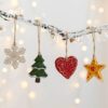 S74258b578a2d4320b5b0354c18c19994X Adorable Bohemian Christmas Tree Ornaments