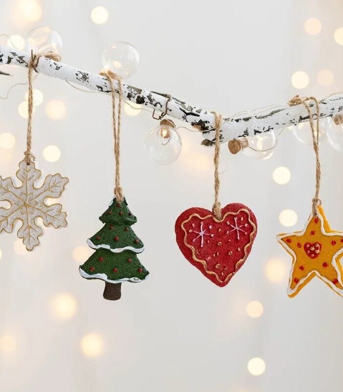 S74258b578a2d4320b5b0354c18c19994X Adorable Bohemian Christmas Tree Ornaments