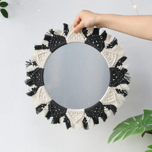 S7568d3af19d04cb4b2f218967ea4ff37n Boho Bliss Macrame Wall Mirrors – Spirit & Rebel