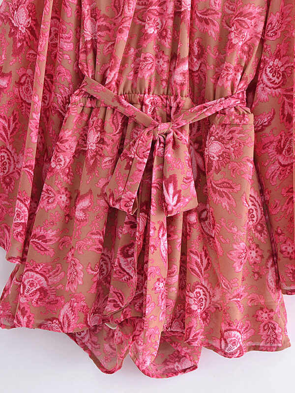 S766ed9a85231443f911728c00250a414p Sweet Evenings Open Back Boho Playsuit Romper Pink – Spirit & Rebel