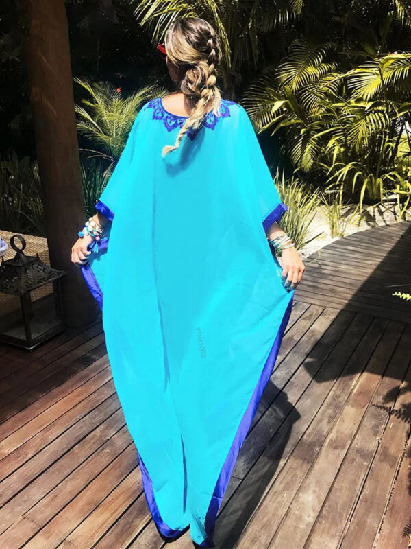 S78a3ce02fcf9462b81555cc69b646f82Z Ethereal Breeze Boho Chic Embroidered Maxi Dress Kaftan