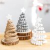 Small Wooden Christmas Tree Boho Holiday Decor – Spirit & Rebel