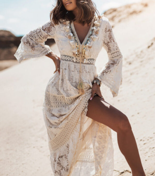 S7909b9a55c8d4a339f727e6a4fd93a93T Boho Spirit White Maxi Dress