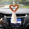 S7e27b51da7e4480a81db15964bb4c03ag Bohemian Heart-Shaped Handmade Pendant