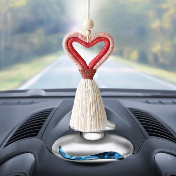 S8f03cb14b1fa4174b8fbf98dc0ad3926Z Bohemian Heart-Shaped Handmade Pendant