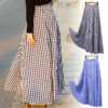 Farmhouse Rustic Plaid Boho Maxi Skirt – Spirit & Rebel