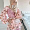 Pink Elegant Boho Dress