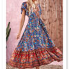 S986f4ad02d9a4215aeff0f28d81417b38 Meadow Dreamer Floral Print Boho Plunge Maxi Dress – Spirit & Rebel
