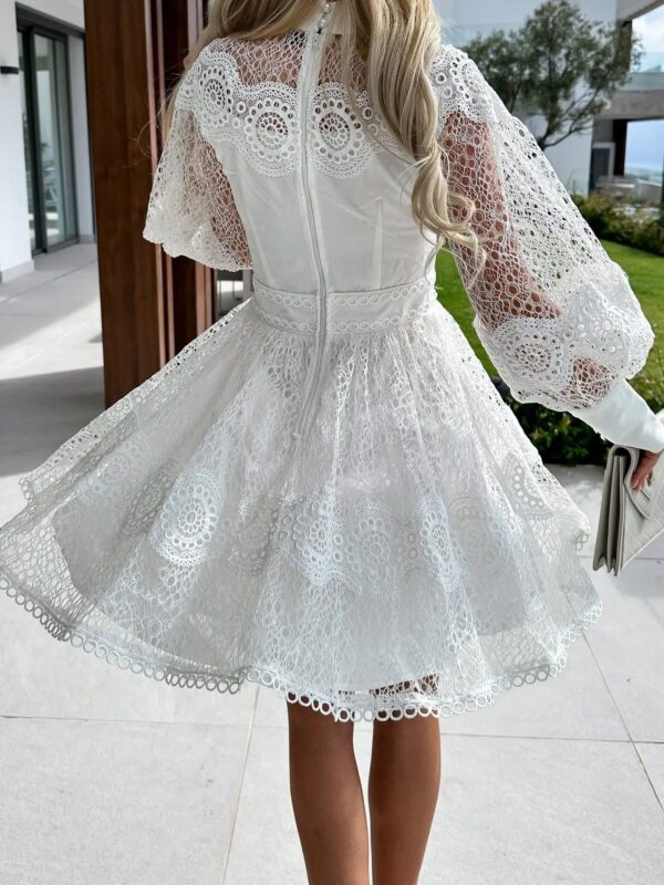 Heavenly Lace Boho Midi Dress