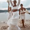 Lunar Love Two Piece Bohemian Open Back Boho Wedding Dress