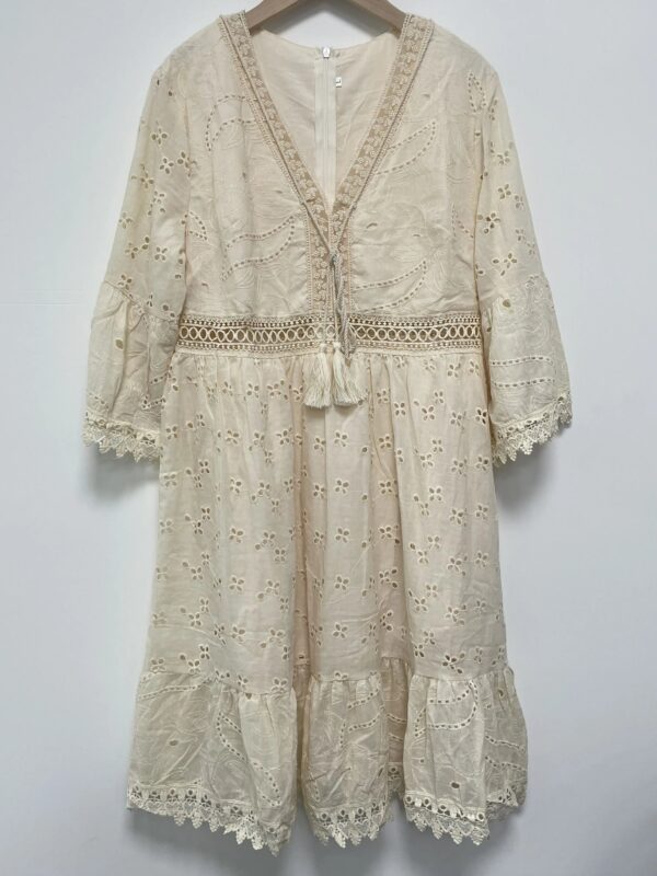Sun-Kissed Lace Dream Boho Mini Dress