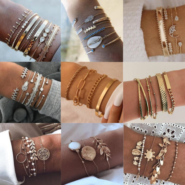 Spirited Bohemian Gold Color Bracelet