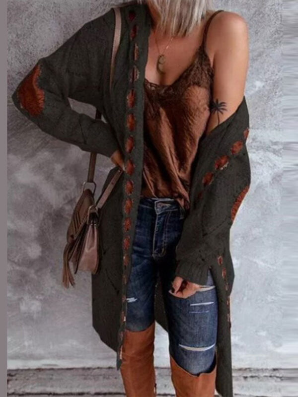 Autumn Bliss Bohemian Hooded Sweater