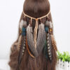 Spirit and Rebel Handmade Boho Feather Headband