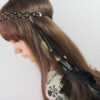 Spirit and Rebel Handmade Boho Feather Headband
