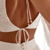 Lunar Love Two Piece Bohemian Open Back Boho Wedding Dress