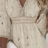 Sun-Kissed Lace Dream Boho Mini Dress
