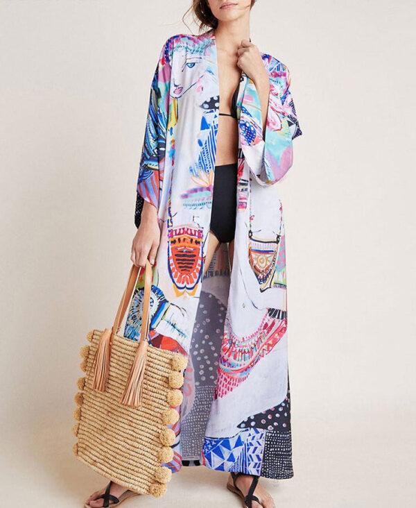 Saff9302cb8544f15a71961629d927977r Wanderlust Boho Half Sleeve Kimono Beach Cover Up