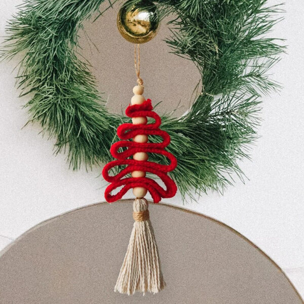 Boho Macrame Christmas Decor