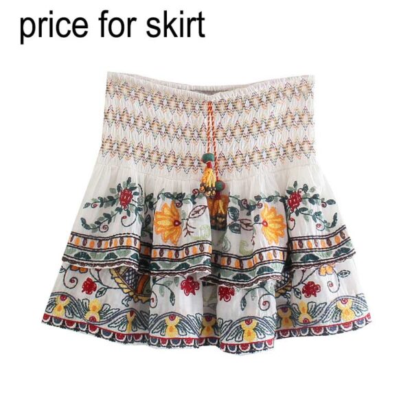 Free Spirit Ensemble Boho Top & Skirt – Spirit & Rebel