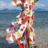 Sc01128a96c654709bfec9a3352bccfbd7 Wanderlust Boho Half Sleeve Kimono Beach Cover Up