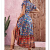 Sc8f17aa04f12461fbee23867123ba5a04 Meadow Dreamer Floral Print Boho Plunge Maxi Dress – Spirit & Rebel