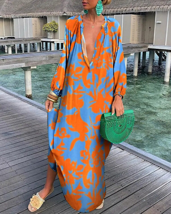 Sca1af75ec5654667b4cde0324ba70f9f2 Bohemian Dream Beach Cover Up Dress