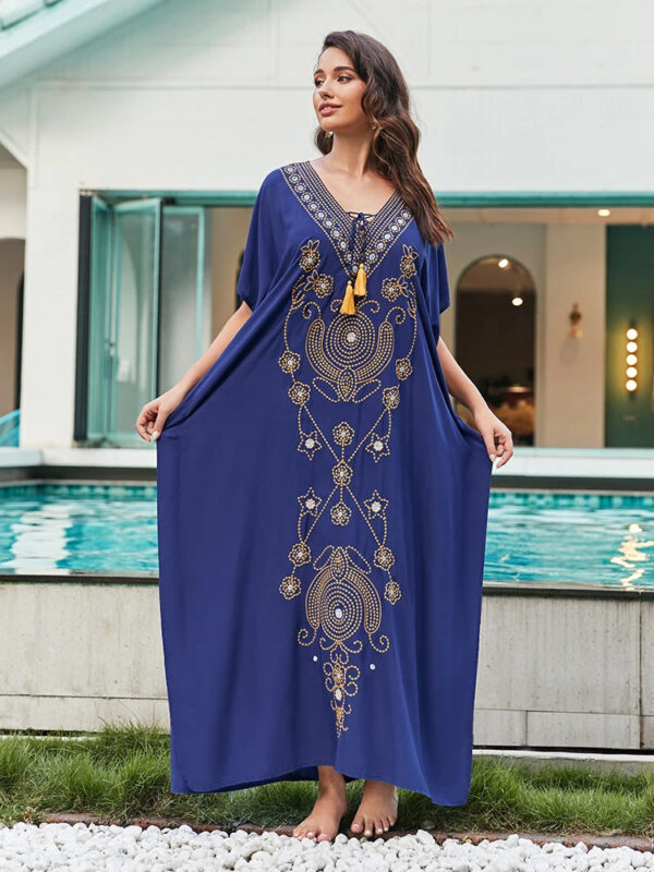 Scf36ebbb71c04cbfad251f1e76d4c41bP Sunset Serenity Embroidered Boho Maxi Bliss Dress