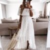 Scf607ac4251e47b6a491e3d2c045d552u Nomad Off-Shoulder White Boho Dress