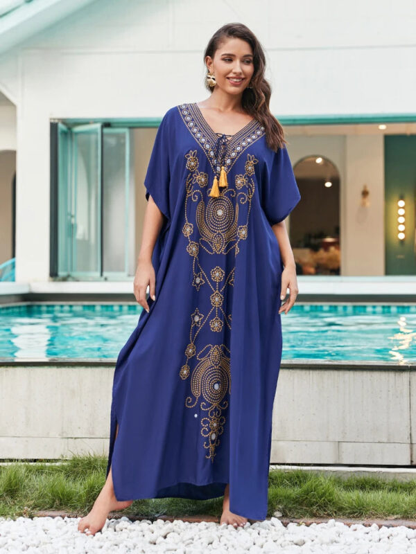 Sd3d9a53d464d4e51bbf08d56c64c118ff Sunset Serenity Embroidered Boho Maxi Bliss Dress