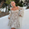 Sd593bbe8067e4320aa4f00af5ed88fear Bella Boho Lace Flared Sleeves Mini Dress White – Spirit & Rebel