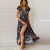 Sd6c01d13f4004ae28044d708a2855cb9n Bohemian Breeze Plunge V-neck Maxi Dress