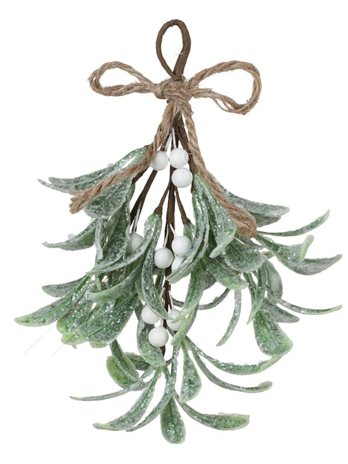 Sdd39aa5b8b484f3ab8e88c85e649174cy Artificial Hanging Christmas Mistletoe Decor