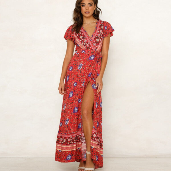 Sdd41c2740a2145908eb6f8fff91e4414r Bohemian Breeze Plunge V-neck Maxi Dress