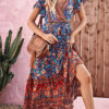 Sdd75578f589245538118a3fc9fd6dbd0R Meadow Dreamer Floral Print Boho Plunge Maxi Dress – Spirit & Rebel