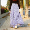 Farmhouse Rustic Plaid Boho Maxi Skirt – Spirit & Rebel