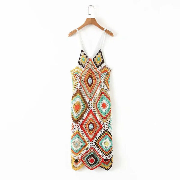 Se0815c31c5884db4ad5014f9ff503830K Harmony Haven Crochet Midi Dress