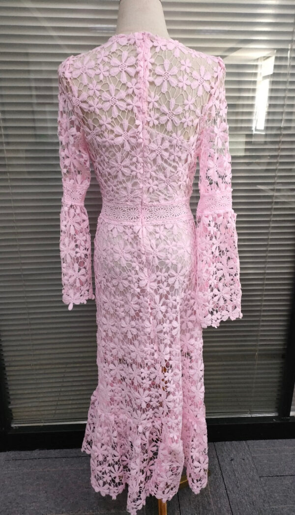 Se08a3e59e5aa4ff5b8195d7147c25558Y Enchantress of Lace: The Majestic Boho Maxi Dress