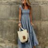 Se36e0f562f7b4a05afc509ec4922ab15T Coastal Plaid Boho Maxi Dress – Spirit & Rebel
