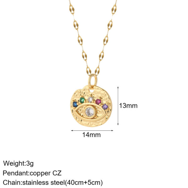 Enchanting Evil Eye Boho Necklace