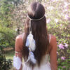 Spirit and Rebel Handmade Boho Feather Headband